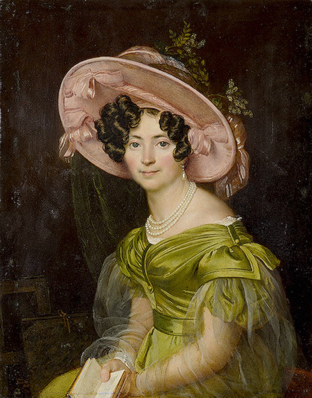 Zinaida Volkonskaya 1829  by Orest Adamovich Kiprensky (1792-1836)   Location TBD